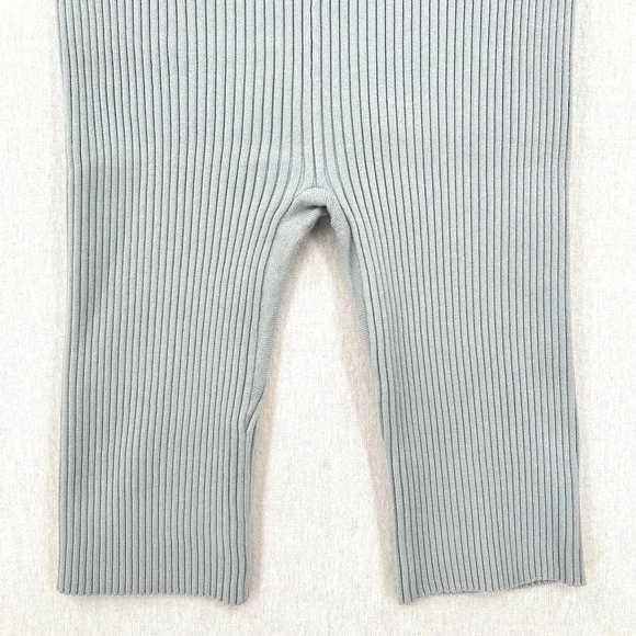 LUNYA Lounge Shorts Womens Large Chilled Blue Cozy Cotton Silk Bike Shorts NEW - Picture 7 of 14